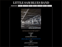 Tablet Screenshot of littlesambluesband.com